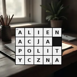 Hasło krzyżówkowe oderwanie się instytucji politycznych a zwłaszcza państwa od społeczeństwa i mechanizmów społecznej kontroli - alienacja polityczna – rozwiązanie, synonimy, podpowiedzi i definicje krzyżówkowe